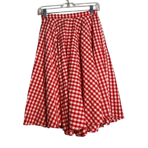 Maggie Tang 1950s Vintage Retro Polka Dots Swing Rockabilly Casual Party Skirt - Picture 5 of 13